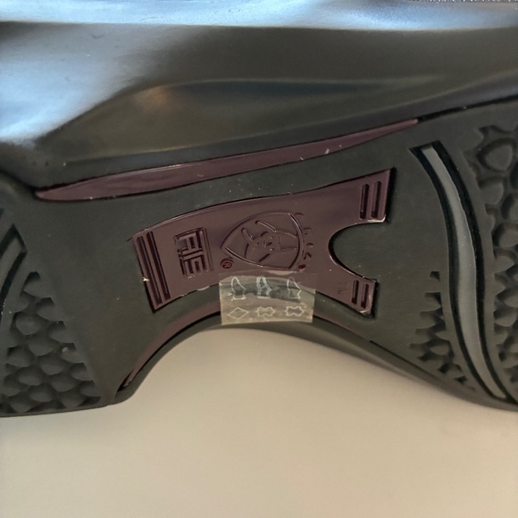 Ariat Sutter Women's Clogs work slip on Fall casual black smooth leather 6.5B - Picture 10 of 14